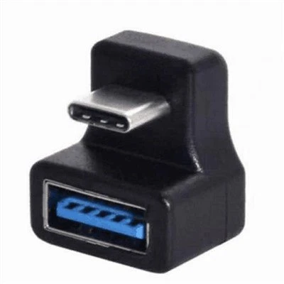 Przejściówka USB 3.0 w kształcie litery U na złącze męskie typu C