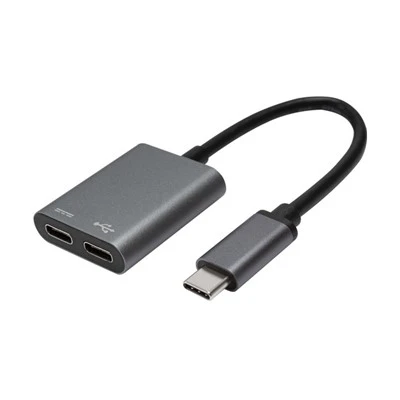 Kabel adaptera audio z rozdzielaczem słuchawkowym USB C