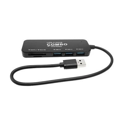 {{0}}w-1 koncentratorze USB 3.0 z czytnikiem kart SD/TF